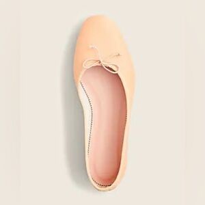J CREW Zoe ballet flats in leather - 8 1/2